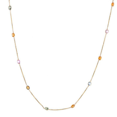 14K Yellow Gold Multi Necklace - Tapper's Jewelry 