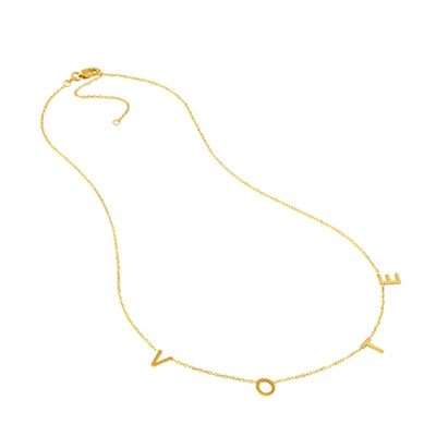 14K Yellow Gold Necklace - Tapper's Jewelry 