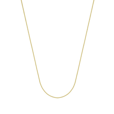 14K Yellow Gold 18" Cable Chain Necklace