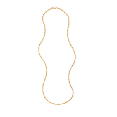 14KY 24IN 2.6MM BYZANTINE CHAIN - Tapper's Jewelry 