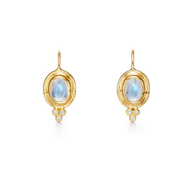 18 KARAT CLASSIC TEMPLE EARRINGS - Tapper's Jewelry 