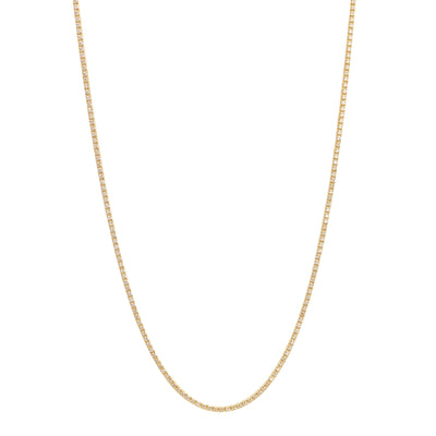 18K GOLD DIAMOND ETERNITY NECKLACE - Tapper's Jewelry 