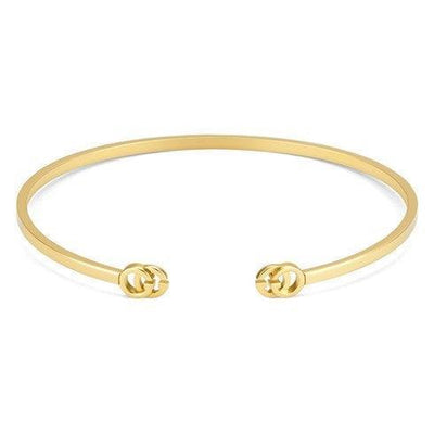 18K  GOLD GUCCI GG RUNNING BRACELET - Tapper's Jewelry 