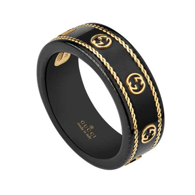 18K GOLD GUCCI ICON RING - Tapper's Jewelry 