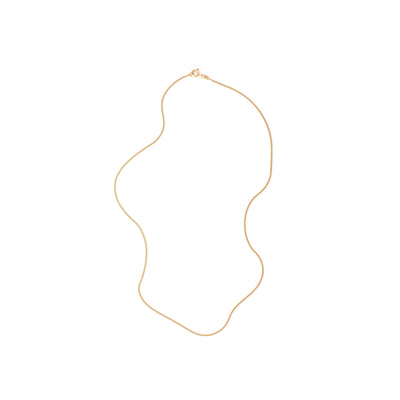 18K GOLD MINI CURB LINK CHAIN - Tapper's Jewelry 