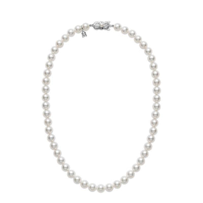 18K GOLD PEARL NECKLACE - Tapper's Jewelry 