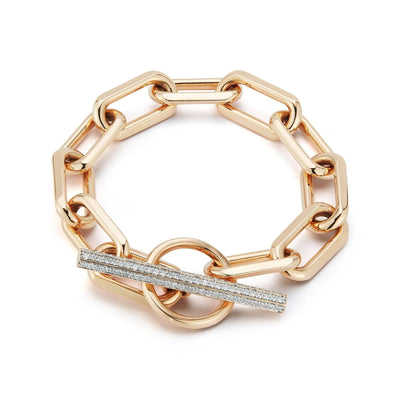 18K GOLD SAXON DIAMOND BRACELET - Tapper's Jewelry 