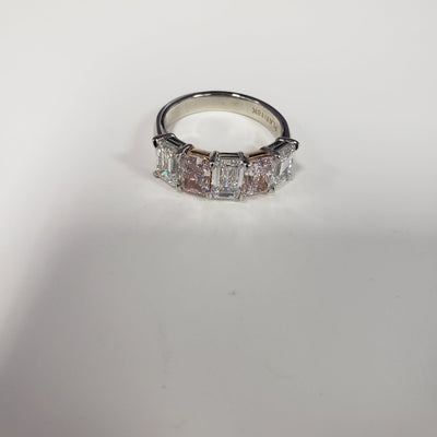 18K Platinum/Rose Gold  Diamond Ring - Tapper's Jewelry 
