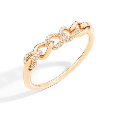18K ROSE GOLD DIAMOND BRACELET - Tapper's Jewelry 