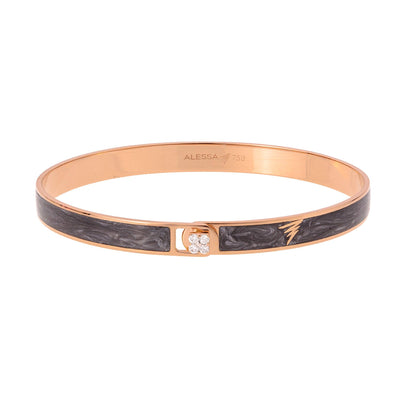 18K Rose Gold Diamond Bracelet - Tapper's Jewelry 