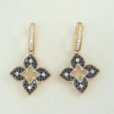 18K ROSE GOLD DIAMOND EARRINGS - Tapper's Jewelry 