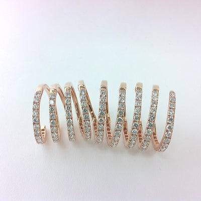 18K Rose Gold Diamond Ring - Tapper's Jewelry 