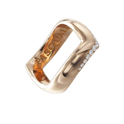 18K Rose Gold Diamond Ring - Tapper's Jewelry 
