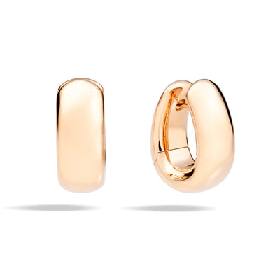18K ROSE GOLD ICONICA EARRINGS - Tapper's Jewelry 