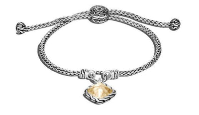 18K Sterling Silver/Yellow Bracelet - Tapper's Jewelry 