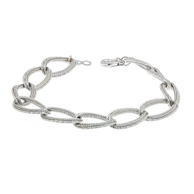 18K White Gold Bracelet - Tapper's Jewelry 
