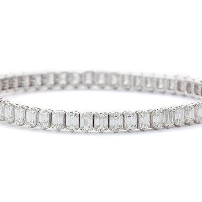 18K White Gold Bracelet - Tapper's Jewelry 