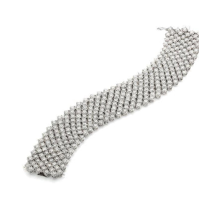 18K White Gold Bracelet - Tapper's Jewelry 