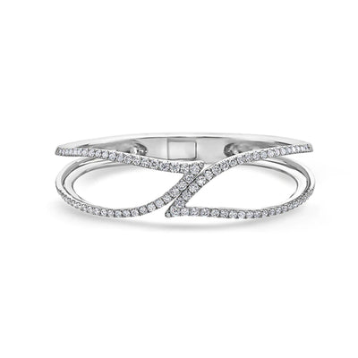18K White Gold Diamond Bracelet - Tapper's Jewelry 