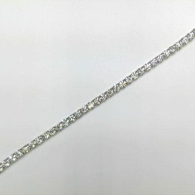18K White Gold Diamond Bracelet - Tapper's Jewelry 