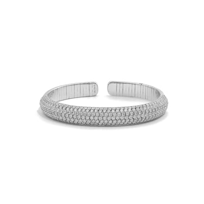 18K White Gold Diamond Bracelet - Tapper's Jewelry 