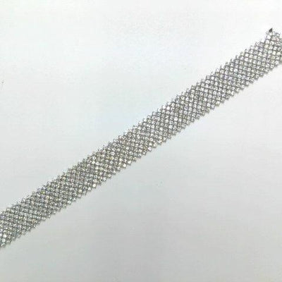 18K White Gold Diamond Bracelet - Tapper's Jewelry 