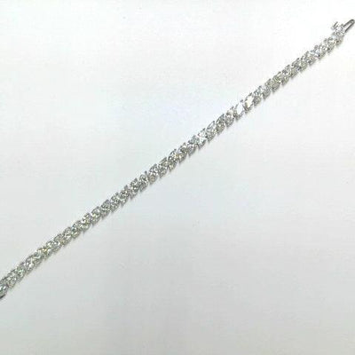 18K White Gold Diamond Bracelet