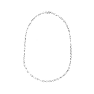 18K White Gold Diamond Necklace - Tapper's Jewelry 