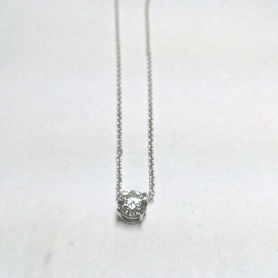 18K White Gold Diamond Necklace - Tapper's Jewelry 