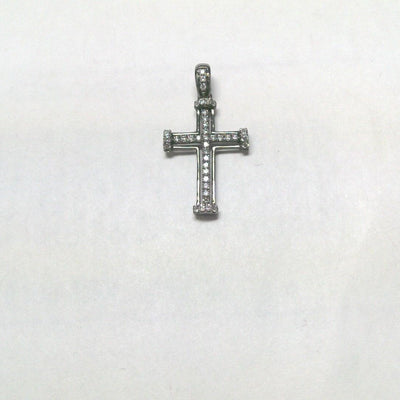 18K White Gold Diamond Necklace