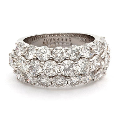 18K White Gold Diamond Ring - Tapper's Jewelry 