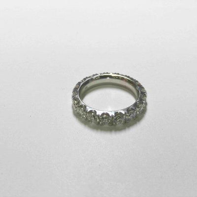 18K White Gold Diamond Ring - Tapper's Jewelry 