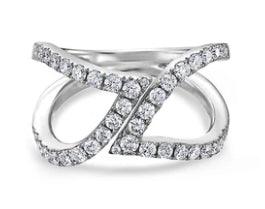 18K White Gold Diamond Ring - Tapper's Jewelry 