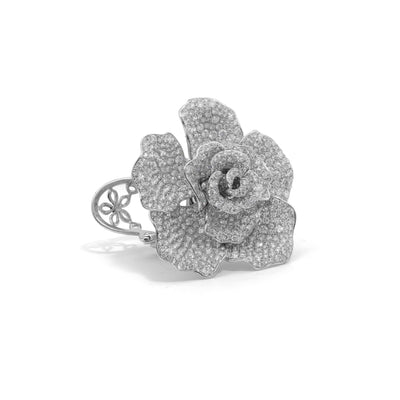 18K White Gold Diamond Ring - Tapper's Jewelry 