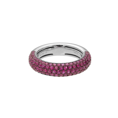 18K White Gold Ruby Ring - Tapper's Jewelry 