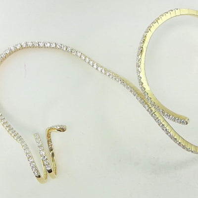 18K Yellow Gold Diamond Bracelet - Tapper's Jewelry 