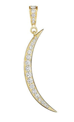 18K Yellow Gold Diamond Necklace - Tapper's Jewelry 