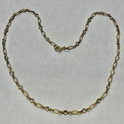 18K Yellow Gold Diamond Necklace - Tapper's Jewelry 