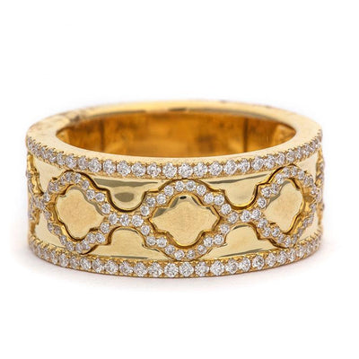 18K Yellow Gold Diamond Ring - Tapper's Jewelry 