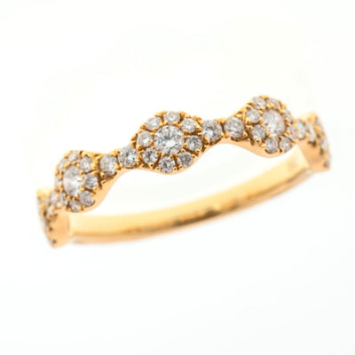 18K Yellow Gold Diamond Ring - Tapper's Jewelry 