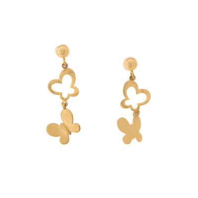 18K Yellow Gold Earrings - Tapper's Jewelry 