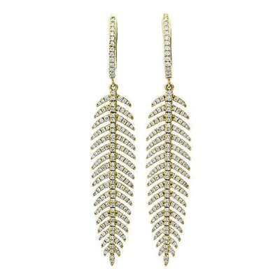 18K Yellow Gold Earrings - Tapper's Jewelry 