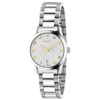 27MM   Stainless Steel G-TIMELESS Watch - Tapper's Jewelry 