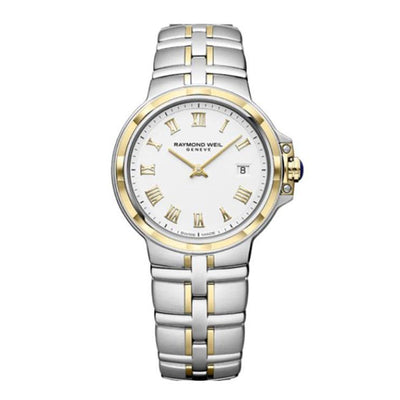 30MM   Stainless Steel/Two Tone PARSIFAL Watch - Tapper's Jewelry 