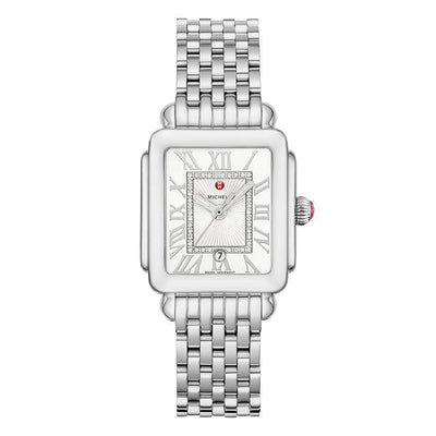 31MM   Stainless Steel DECO MADISON Watch - Tapper's Jewelry 