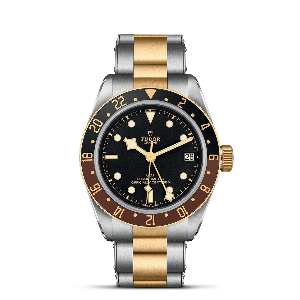 41mm Black Bay GMT Steel and Gold with Date Watch by Tudor | M79833MN-
