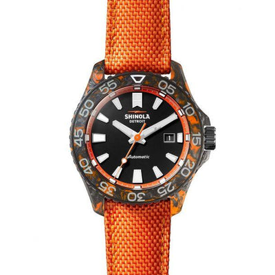 45MM  Carbon Fiber Stainless Steel MONSTER Watch - Tapper's Jewelry 