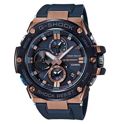 58.1MM   Stainless Steel TOUGH SOLAR Watch - Tapper's Jewelry 