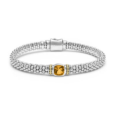 6MM CITRINE CAVIAR BRACELET - Tapper's Jewelry 
