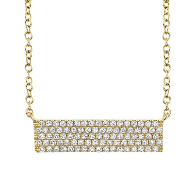 14 KARAT GOLD DIAMOND NECKLACE